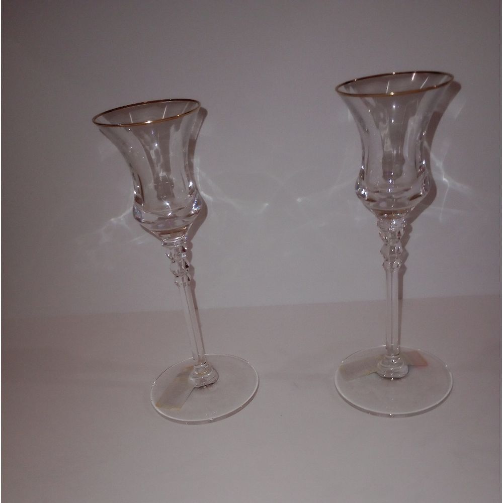 🕯️ Mikasa Sonata Candlesticks Gold